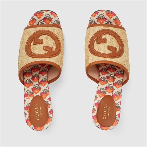 sandalo slider donna gucci|Gucci Sandals for Women .